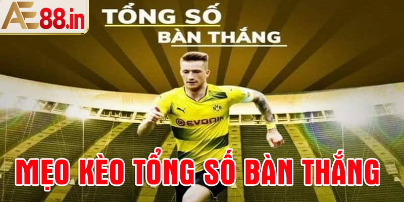 Kinh nghiệm chơi kèo tổng số bàn thắng